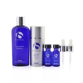 IS Clinical by IS Clinical Pure Clarity Collection: Cleansing Complex 180ml + Active Serum 15ml + Hydra-Cool Serum 15ml + Eclipse SPF 50 Sunscree