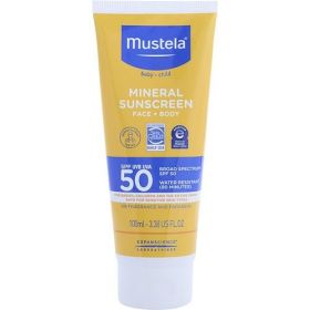 Mustela by Mustela Broad Spectrum SPF 50 Mineral Sunscreen Lotion --100ml/3.4oz