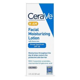CeraVe by CeraVe AM Facial Moisturizing Lotion w/Sunscreen SPF 30 --89ml/3oz