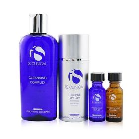 IS Clinical by IS Clinical Pure Calm Collection: Cleansing Complex 180ml + Pro-Heal Serum Advance+ 15ml + Hydra-Cool Serum 15ml + Eclipse SPF 50