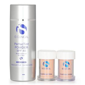 IS CLINICAL - Perfectint Powder SPF 40 Sunscreen Cream (1 Brush + 2 Cartridges) 012207 3.5g/0.12oz